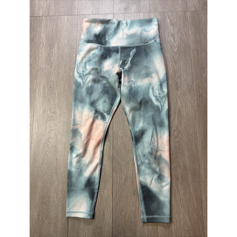 Athleta Elation Printed 7/8 Tight Leggings Women's XS Colorful Summer